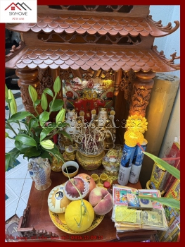 Bao sái và vệ sinh bàn thờ Thần Tài đúng cách